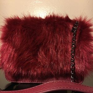 Nordstrom Soft Faux Fur Crossbody Bag